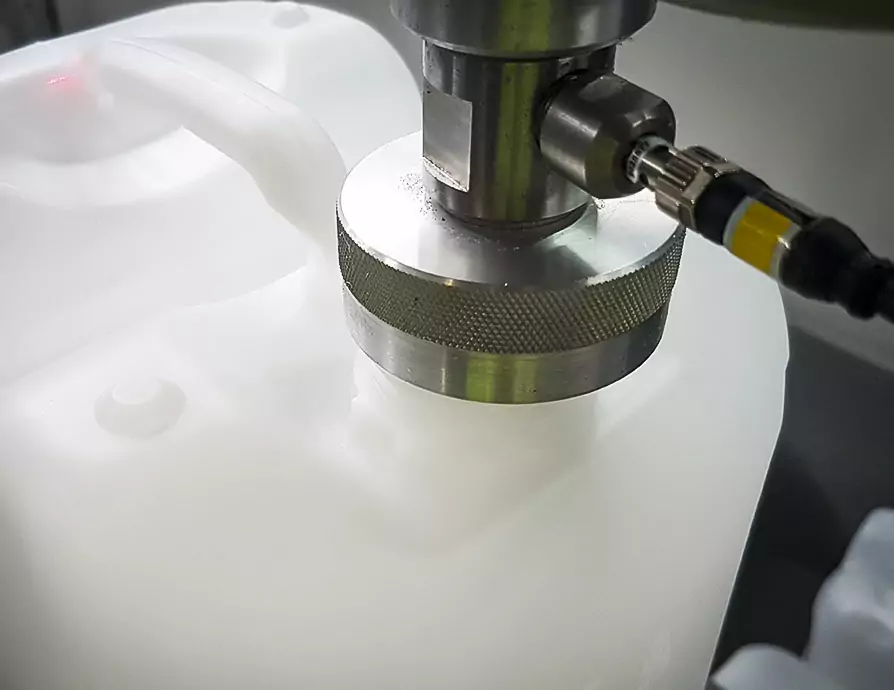 extrusie geblazen fles